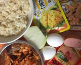 簡単!美味い!ふりかけキムチチャーハン!作り方1写真