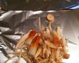 節約＊竹輪でなんちゃって鮭のホイル焼き作り方2写真