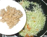 肉味噌キャベツ野菜炒め♪簡単肉味噌作り方作り方11写真