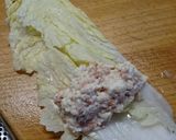 レンチん時短料理‼豆腐とツナの白菜ロール作り方4写真