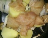 鶏肉とキノコの♡柚子こしょう豆乳グラタン作り方1写真