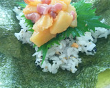 北あかりとイカ塩辛のおにぎらず作り方5写真