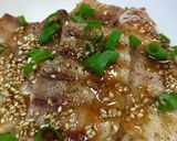 簡単‼豚焼き肉丼作り方1写真