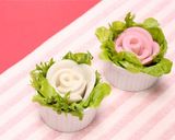 お弁当にも！バラかまぼこのブーケサラダ作り方5写真