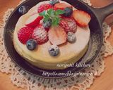 お豆腐deもちふわぁ〜♡パンケーキ作り方4写真