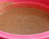 水切ヨーグルトでチョコチーズケーキ風作り方4写真