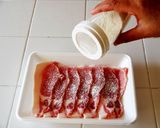 【小麦粉ふりふり】豚しょうが焼き作り方1写真