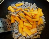 【小麦粉ふりふり】マーボ菜とうふ丼作り方2写真