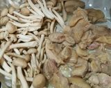 鶏もも肉とぶなしめじのホイル焼き作り方2写真