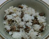 簡単！牛肉ねぎ塩混ぜご飯作り方5写真