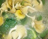 小松菜とタモギ茸の味噌汁♪作り方3写真