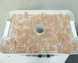 食品乾燥機で鶏胸肉ジャーキー｜犬のおやつ作り方8写真