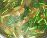 小松菜とタモギ茸の味噌汁♪作り方5写真