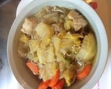簡単！白菜とカジキの西京漬けの煮物作り方10写真
