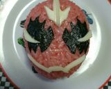 キャラ弁 仮面ライダーゴースト 闘魂B魂作り方6写真