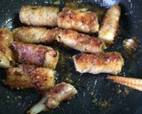 長ねぎの豚バラ巻き・味噌ダレ焼き作り方6写真