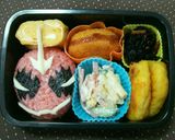 キャラ弁 仮面ライダーゴースト 闘魂B魂作り方7写真