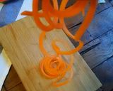 驚！パスタ？　3分で出来る人参ヌードル作り方4写真