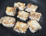 ノンメタポークの肉巻き豆腐♪作り方3写真
