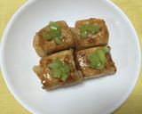 ノンメタポークの肉巻き豆腐♪作り方4写真