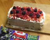 低糖質　簡単　おからの苺のケーキ作り方28写真