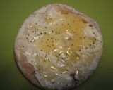餃子の皮でクリームチーズハニーピザ☆作り方4写真