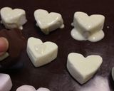 友チョコに♡マシュマロチョコ作り方4写真