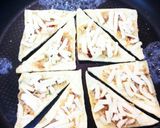 糖質OFFおつまみ☆油揚げでしらすピザ作り方6写真
