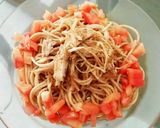 ハーブチキンと大根のサラダパスタ作り方4写真