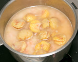 ほっくり洋風栗ごはん　玉子のせ作り方6写真