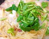 ベーコンとかぶのクリームパスタ作り方5写真