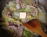 フライパンに入れるだけ白菜豚の味噌バター作り方4写真