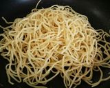 小松菜と豚肉のあんかけ焼きそば★作り方8写真