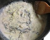 簡単■ツナと塩昆布のクリームパスタ■作り方3写真