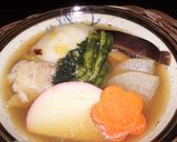 鍋★お雑煮風【ゆず風味香る焼きモチ鍋】♪作り方11写真