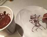 キャラチョコ X'masケーキ ポケモン作り方5写真