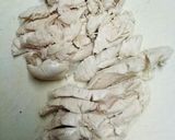 ササミとキクラゲのもやしサラダ作り方3写真