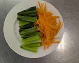 一皿で大満足！野菜たっぷり担々そうめん♪作り方1写真