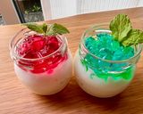 すぐ出来る✨駄菓子で『あじさいゼリー』作り方5写真