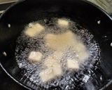 精進料理　揚げ高野豆腐の炊合せ作り方3写真
