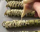 台湾スイーツ　レースエッグロール抹茶味作り方6写真