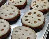 青じそ香る♪れんこんのはさみ焼き作り方2写真