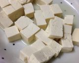 *豆腐とひき肉の甘辛みそ炒め*作り方1写真
