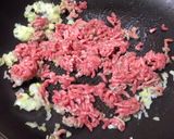 *豆腐とひき肉の甘辛みそ炒め*作り方3写真