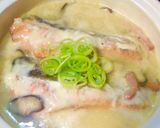 鮭とベーコンの豆乳クリーム煮作り方8写真