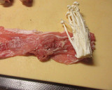 豚こまでOK！柚子胡椒香る♡えのき肉巻き作り方4写真