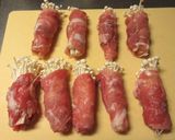 豚こまでOK！柚子胡椒香る♡えのき肉巻き作り方5写真
