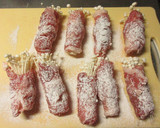 豚こまでOK！柚子胡椒香る♡えのき肉巻き作り方6写真