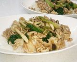 豚肉とチンゲン菜の中華風あんかけご飯作り方7写真