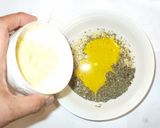 鶏もも肉シメジの簡単バジルチーズソース作り方8写真
